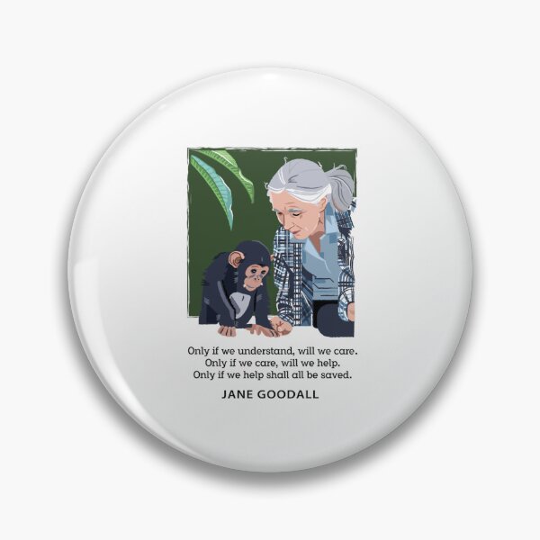 Item preview, Jane Goodall And Chimpanzee Understand Care Help   designed and sold by alleyasdgmbra36.