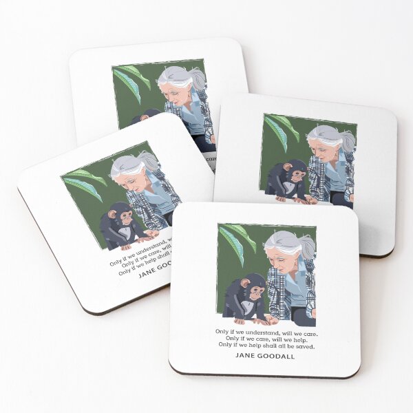 Item preview, Jane Goodall And Chimpanzee Understand Care Help   designed and sold by alleyasdgmbra36.