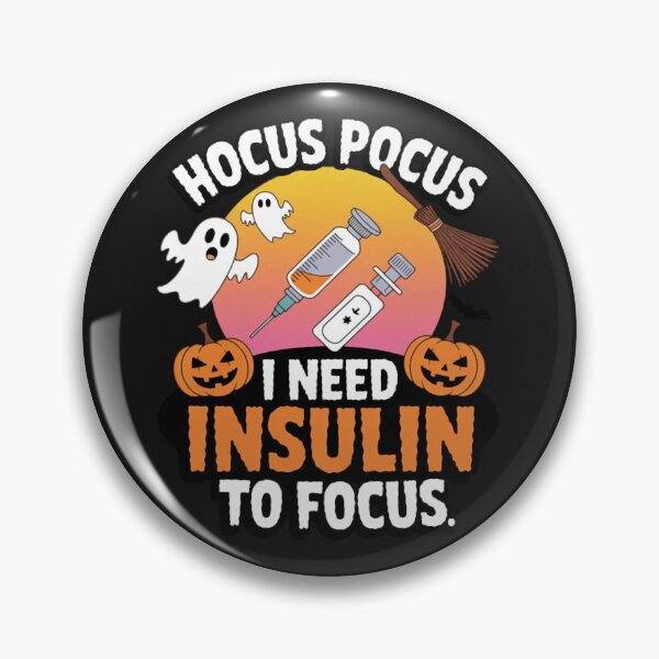 Item preview, Type 1 Diabetes Hocus Pocus I Need Insulin to Focus Boys designed and sold by CraftyCuttable.