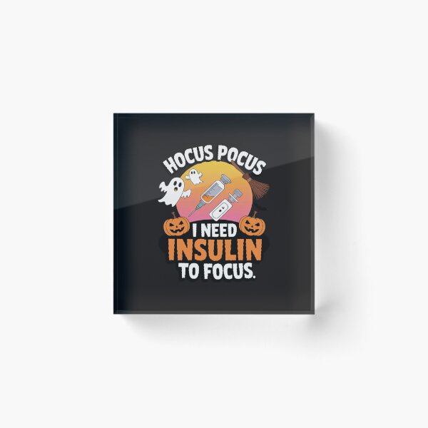 Item preview, Type 1 Diabetes Hocus Pocus I Need Insulin to Focus Boys designed and sold by CraftyCuttable.