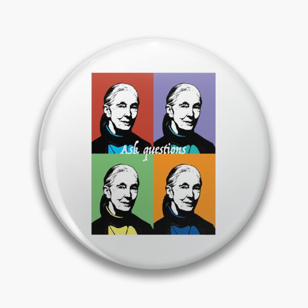Item preview, Jane Goodall feminist icon   designed and sold by alleyasdgmbra36.