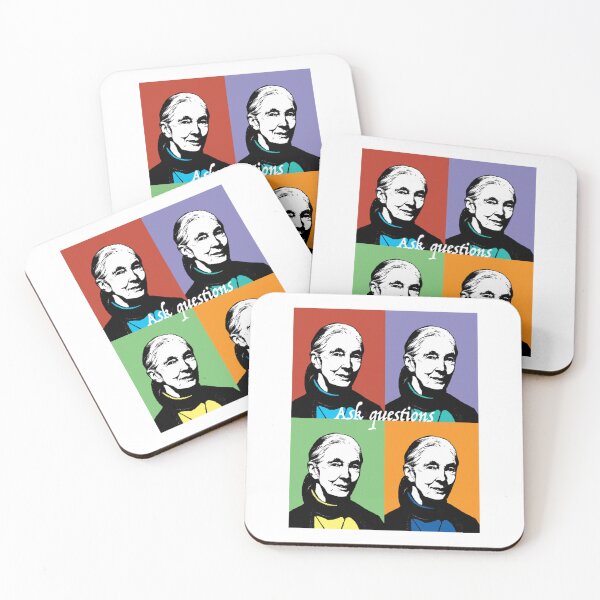 Item preview, Jane Goodall feminist icon   designed and sold by alleyasdgmbra36.