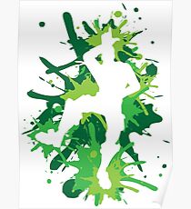 Gaming - L Dance Move - Green Poster