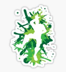 gaming l dance move green sticker - loser dance fortnite