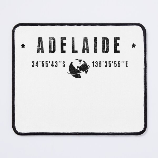 Item preview, Adelaide Australia Coordinates Travel Souvenir designed and sold by capricedefille.