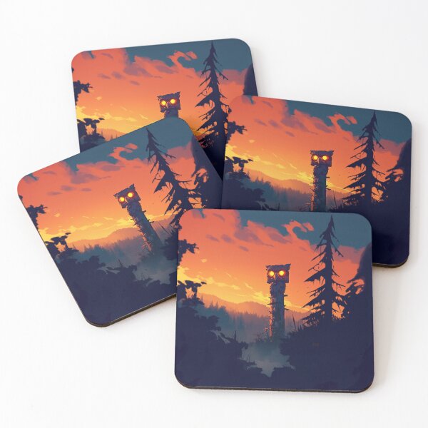 Item preview, Totem Pole At Fiery Dawn designed and sold by Christian Weiss.
