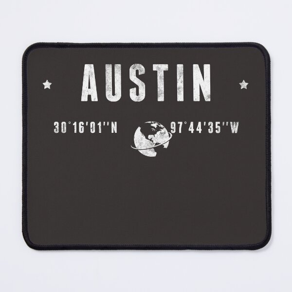 Item preview, Austin Texas Global Coordinates Map designed and sold by capricedefille.