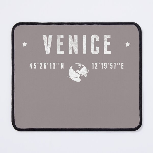 Item preview, Venice Italy Global Coordinates Map designed and sold by capricedefille.