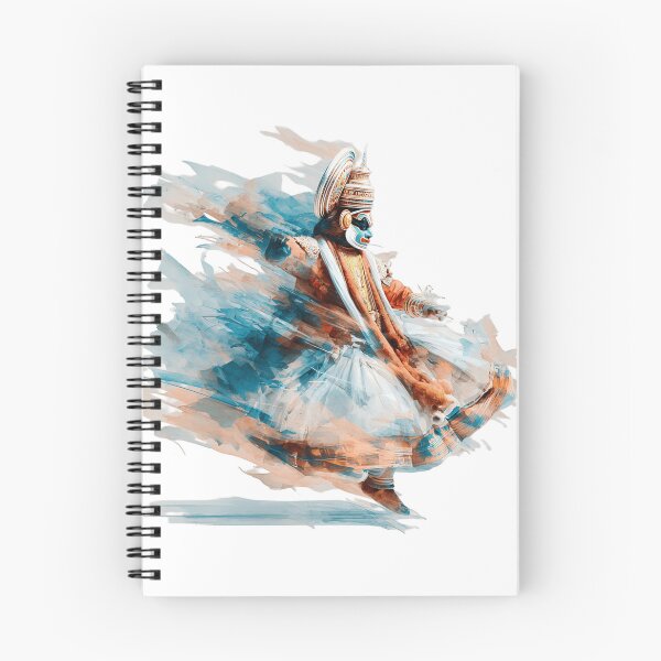 Item preview, Watercolor Kathakali Dancer designed and sold by NAIRVANA.