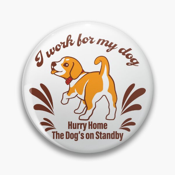 Item preview, Working Hard for My Dog – Funny Dog Lover Quote Design_WH designed and sold by AckeeWolf.
