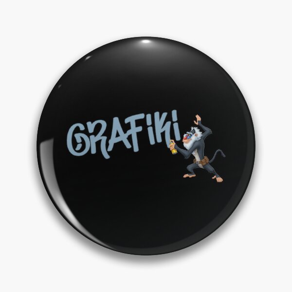 Item preview, Grafiki the Graffiti Artist – Funny Rafiki Street Art Parody designed and sold by GingerLabz.