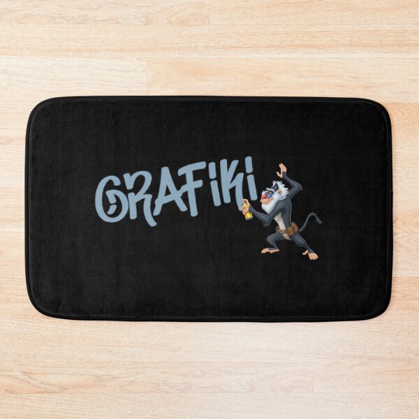 Artikelvorschau, Grafiki, der Graffiti-Künstler – Lustige Rafiki-Street-Art-Parodie entworfen und verkauft von GingerLabz.