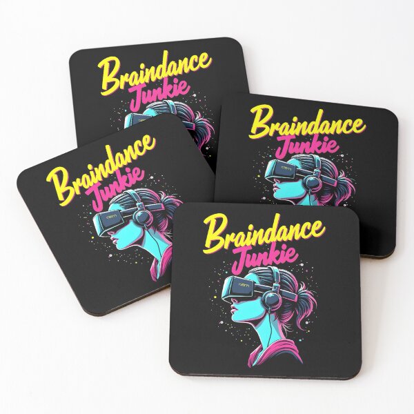 Item preview, Braindance Junkie - Funny Cyberpunk 2077 Gaming Merch Design (version 2) designed and sold by SlightlyUnreal.