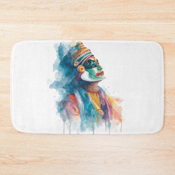 Item preview, Watercolor Kathakali Dancer designed and sold by NAIRVANA.