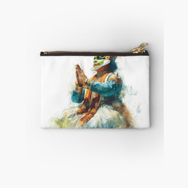 Item preview, Watercolor Kathakali Dancer designed and sold by NAIRVANA.