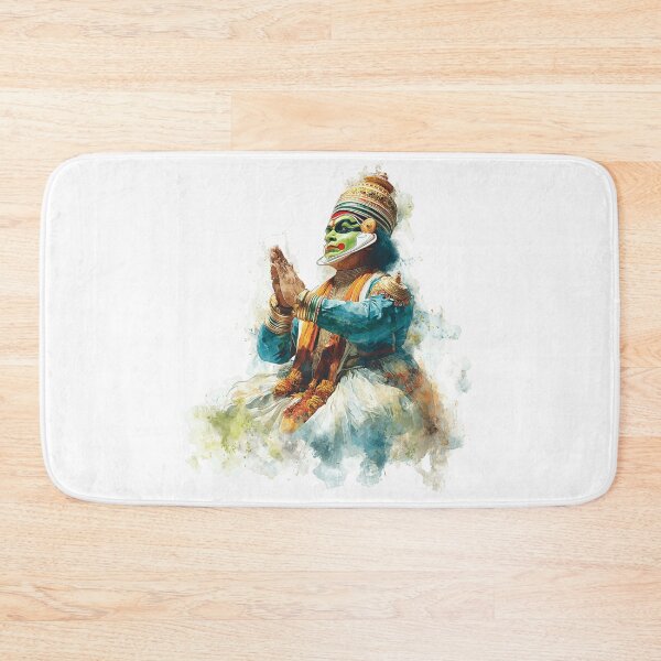 Item preview, Watercolor Kathakali Dancer designed and sold by NAIRVANA.