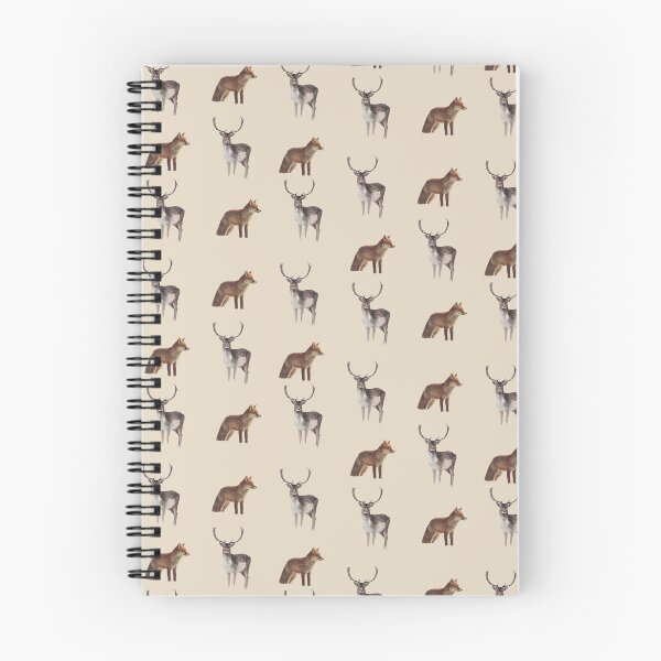 Item preview, Deer and Fox Pattern designed and sold by NicolasGlowArt.