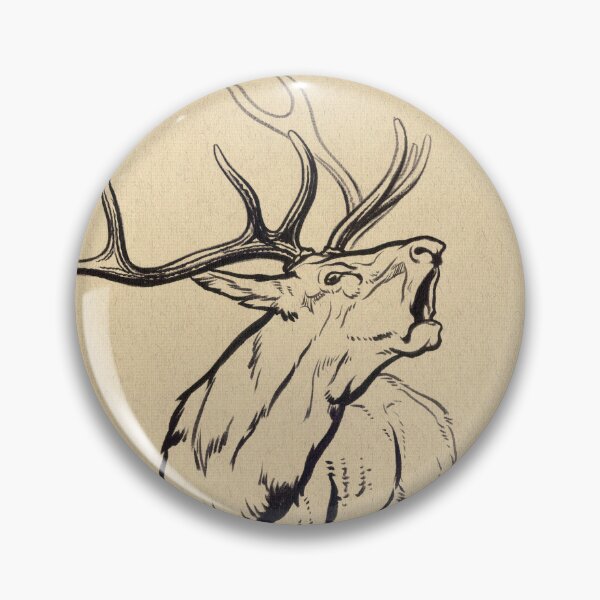 Item preview, Red deer bellowing designed and sold by SakalDesign.