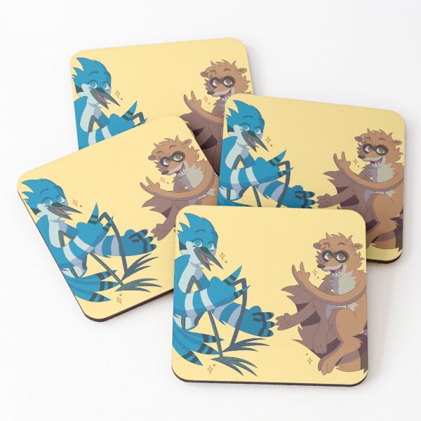 Item preview, Regular Show Mordecai and Rigby designed and sold by birdtoothmusic.