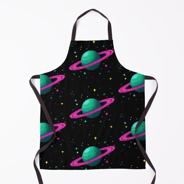 Item preview, Pixel Planet in Retro 8bit Style designed and sold by 0606PM.