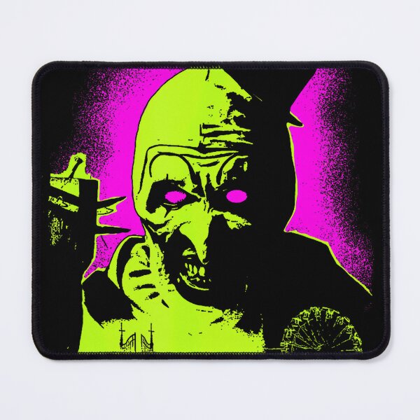 Item preview, Terrifier Glowing Eyes Art Neon Poster Horror designed and sold by AsiaStokes.