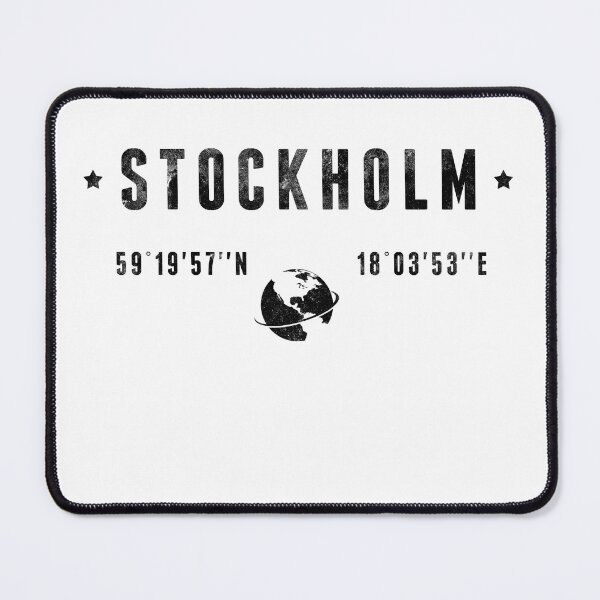 Item preview, Stockholm Sweden Global GPS Coordinates designed and sold by capricedefille.