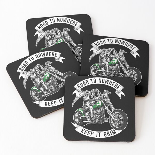 Item preview, Road to Nowhere Grim Reaper Biker designed and sold by k3rstman1.