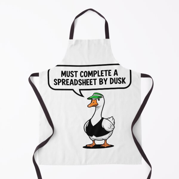 Item preview, Spreadsheet Goose Deadline Humor Office designed and sold by k3rstman1.