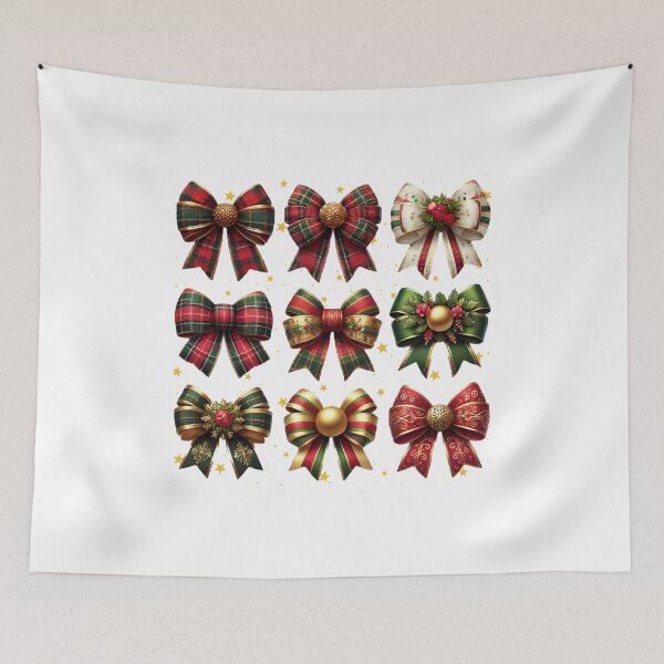 Item preview, Coquette Christmas Png, Merry Christmas Red Coquette Bow Png, designed and sold by PixelBlooming.