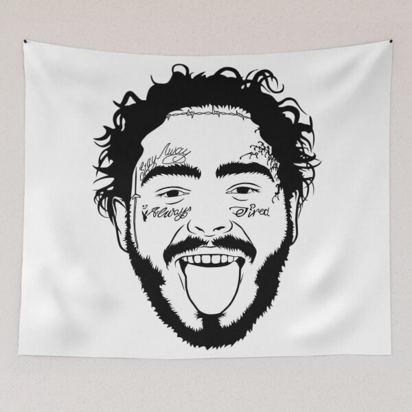 Item preview, Inspired by Post Malone's style designed and sold by NF Designs Studio DTF.
