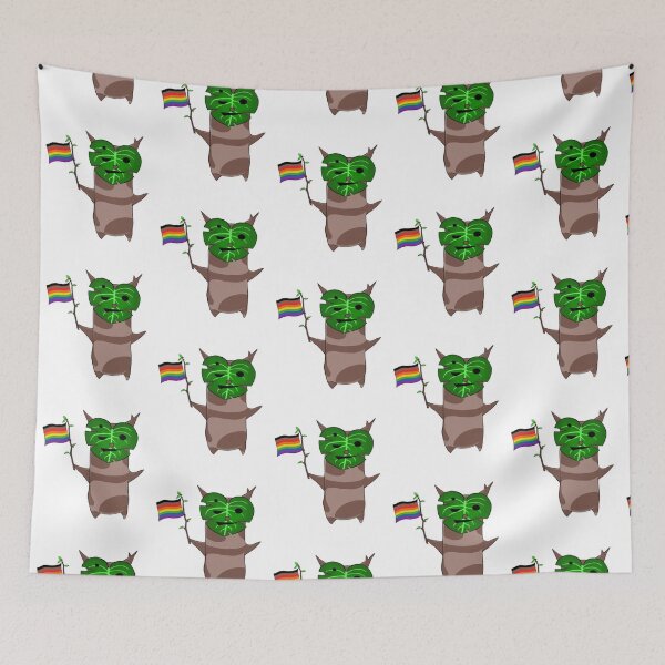 Item preview, BOTW Korok Rainbow Pride Flag designed and sold by LucasHoltPlus.