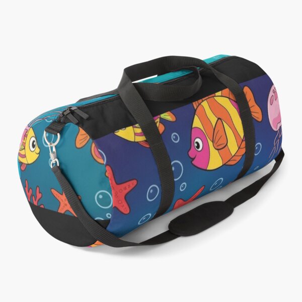 Item preview, Colorful Fish and Sea Life Pattern designed and sold by CARTOON CRAZE.