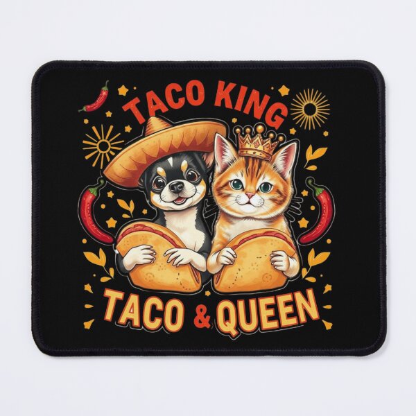 Item preview, Taco King Taco Queen Huggable Sticker designed and sold by Iuqiune.