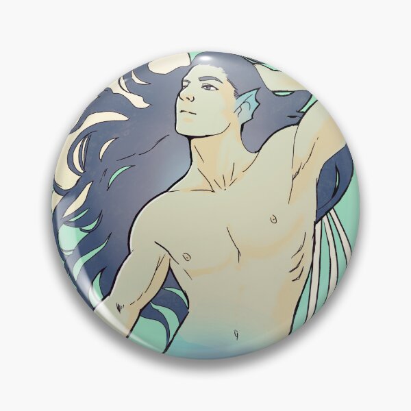 Item preview, Abyssal merman designed and sold by AnnaPesceArt.