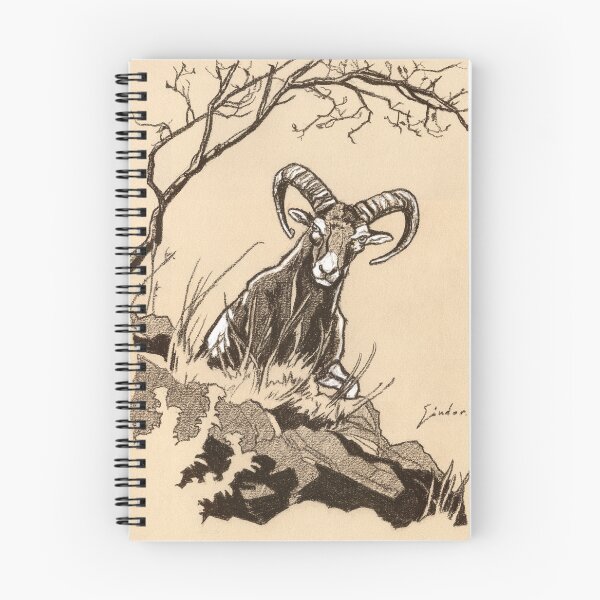 Item preview, Mouflon aries art designed and sold by SakalDesign.