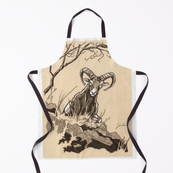 Item preview, Mouflon aries art designed and sold by SakalDesign.