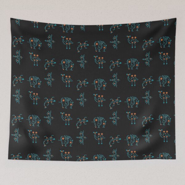 Item preview, divine beasts blue designed and sold by LucasHoltPlus.