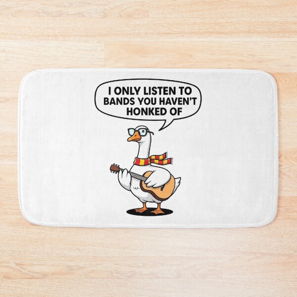 Item preview, Hipster Goose Guitar Honked Of Indie designed and sold by k3rstman1.