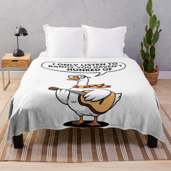 Item preview, Hipster Goose Guitar Honked Of Indie designed and sold by k3rstman1.