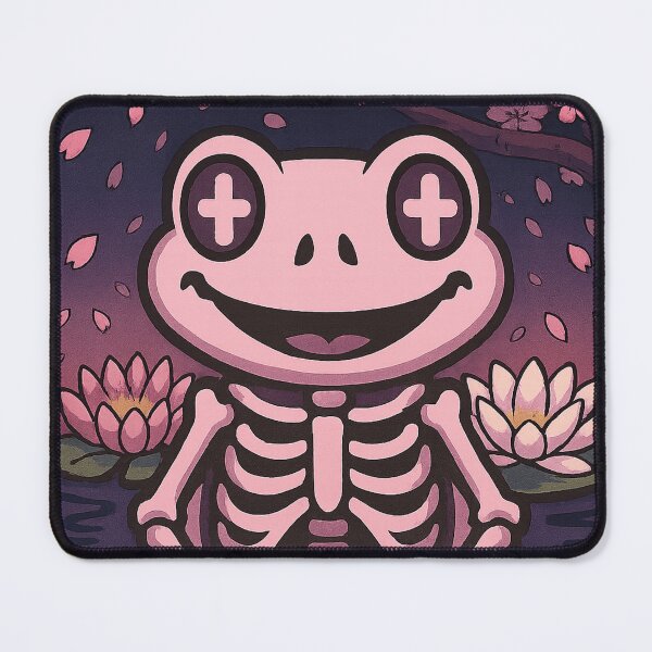 Item preview, Cute Skeleton Frog – Spooky Adorable Halloween Design designed and sold by ArtificialAce.