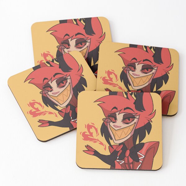 Item preview, Hazbin Hotel Alastor Radio Demon Heart designed and sold by birdtoothmusic.