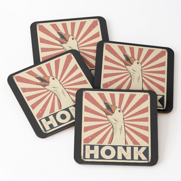 Item preview, Honk Goose Retro Vintage Poster Art designed and sold by k3rstman1.