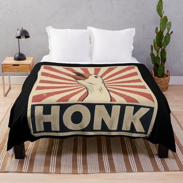 Item preview, Honk Goose Retro Vintage Poster Art designed and sold by k3rstman1.