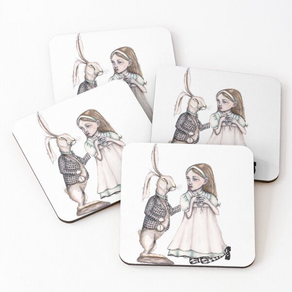 Item preview, Alice and white rabbit designed and sold by Jenny Wood.