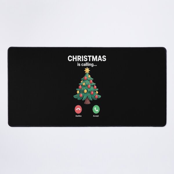 Item preview, Christmas is Calling Funny Christmas Tree Xmas Holiday designed and sold by VladoZork.