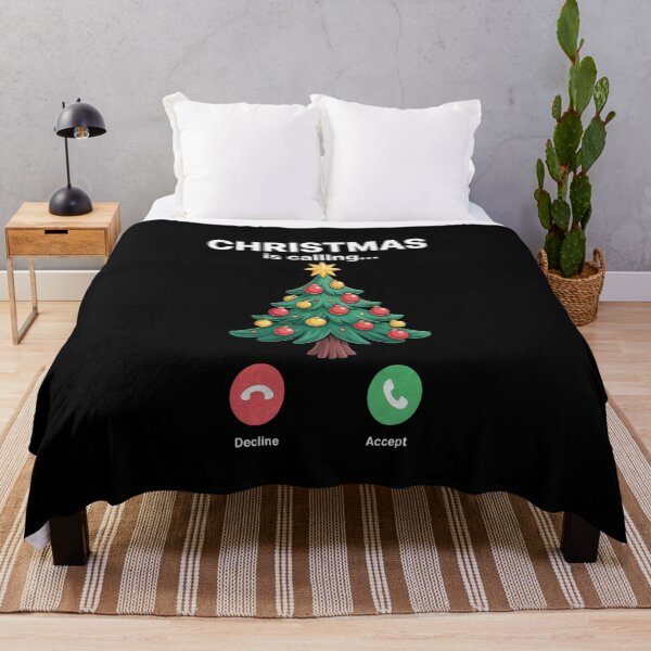 Item preview, Christmas is Calling Funny Christmas Tree Xmas Holiday designed and sold by VladoZork.