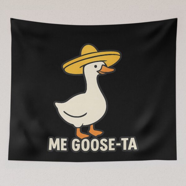 Item preview, Me Goose-ta Funny Sombrero Goose Mexico Humor designed and sold by k3rstman1.