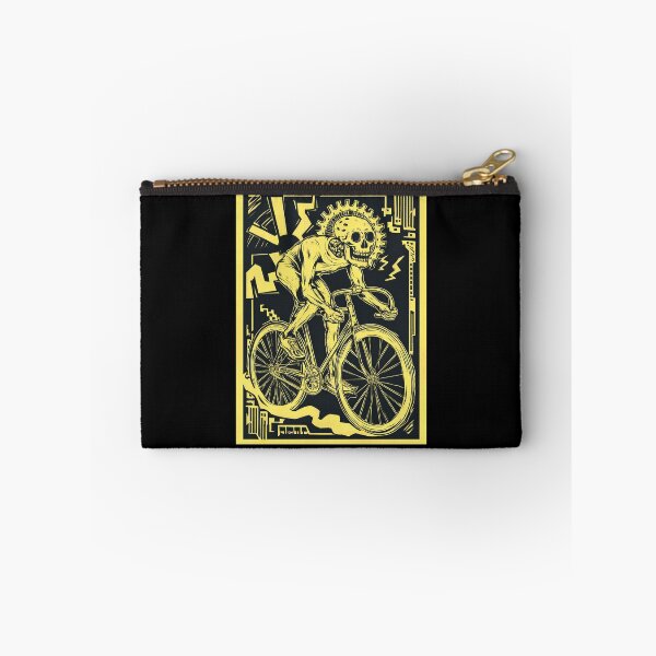 Item preview, FIXIE VIBE – Skeleton Fixed Gear Rider | Punk Skate Cycling Art designed and sold by Absyntart.