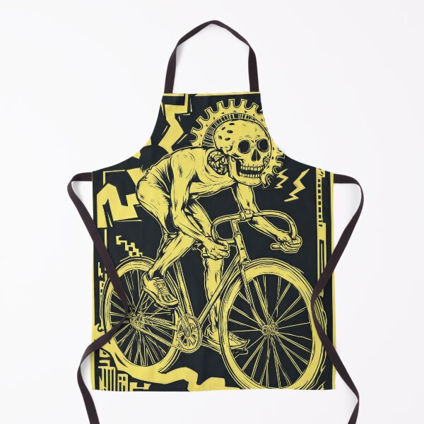 Item preview, FIXIE VIBE – Skeleton Fixed Gear Rider | Punk Skate Cycling Art designed and sold by Absyntart.