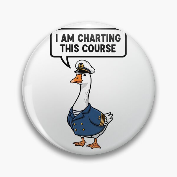 Item preview, Captain Goose Charting Course Leader designed and sold by k3rstman1.